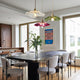 Floraya – Pendant Light with Floral Glass Shade
