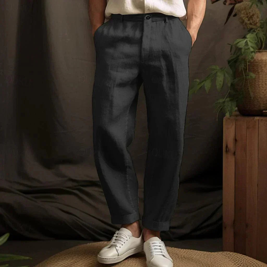Ferdinand - Casual Summer Linen Pants for Men