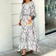 Charlee - Elegant Women's Dress with Vibrant Patterns and Sophisticated Design