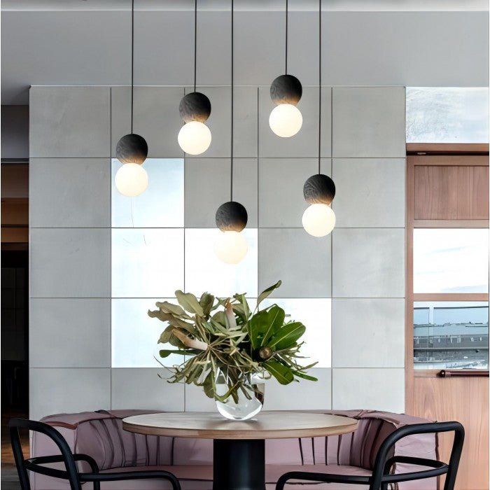 Lumenlace - Modern Hanging Globe Lamp for Stylish Room Lighting