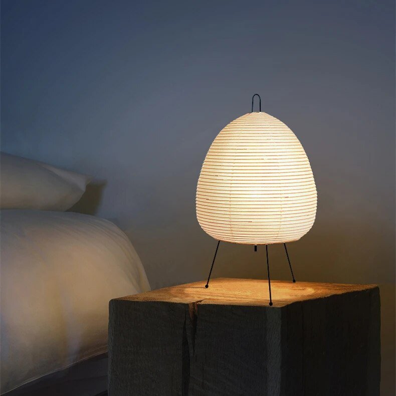 Aisling - Stylish Diamante Rice Paper Lamp for Cozy Atmosphere