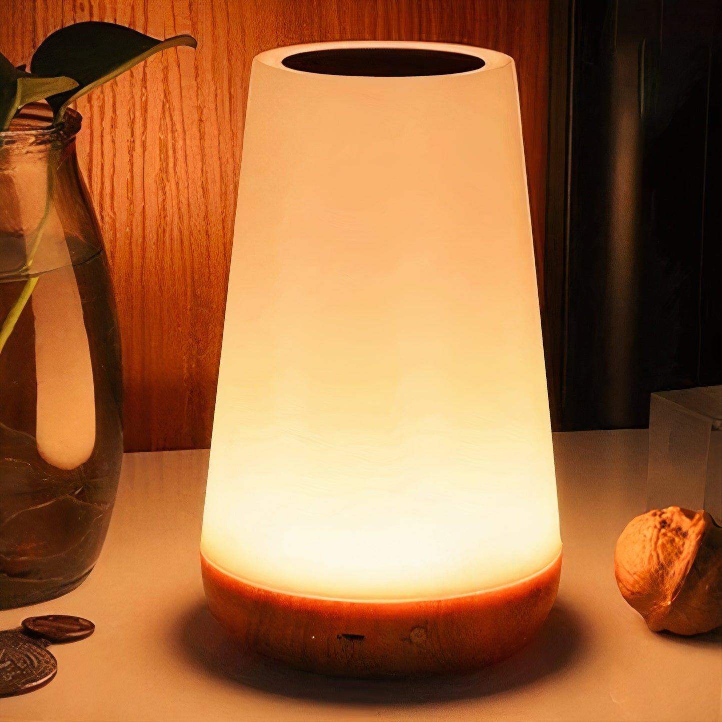 GlowCraze - Modern Touch Night Light Lamp with Warm Cozy Glow