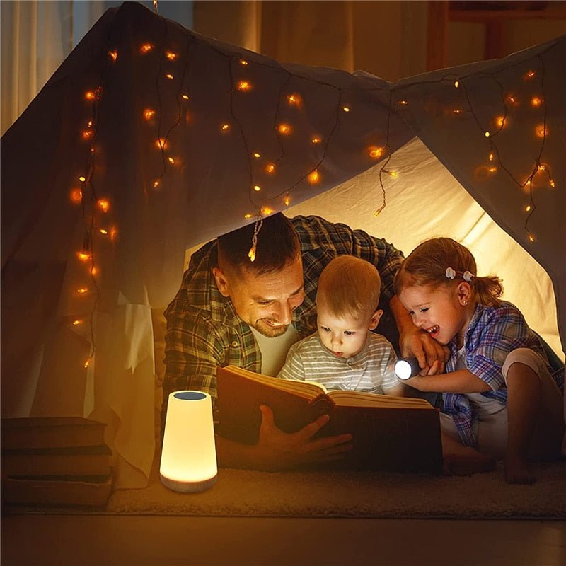 GlowCraze - Modern Touch Night Light Lamp with Warm Cozy Glow