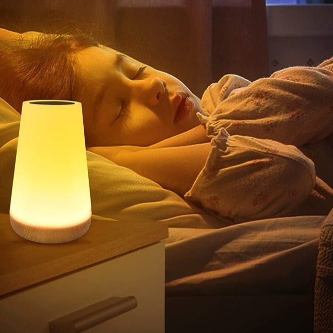 GlowCraze - Modern Touch Night Light Lamp with Warm Cozy Glow