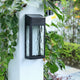 ShinePod - Modern Solar Wall Light for Eco-Friendly Outdoor Illumination