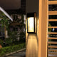 ShinePod - Modern Solar Wall Light for Eco-Friendly Outdoor Illumination