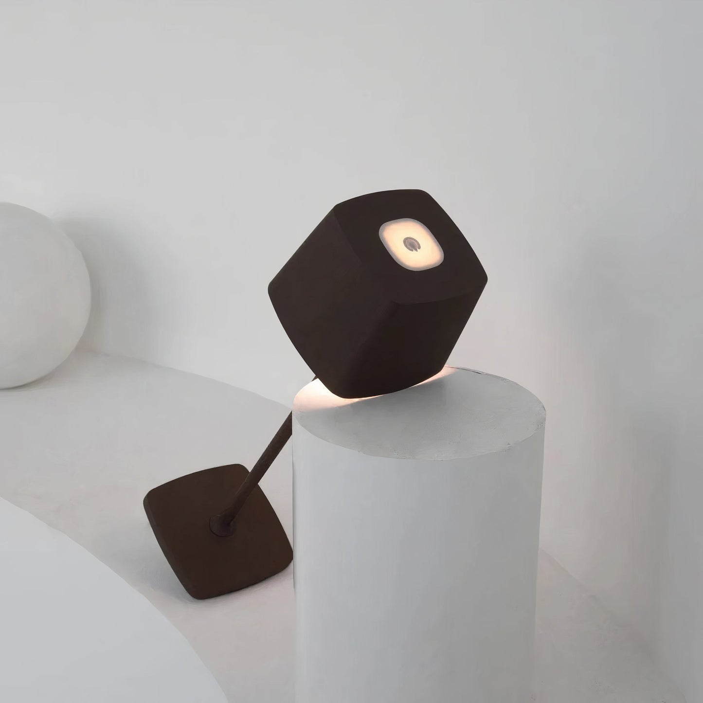 GlowPetal - Sleek Minimalist Table Lamp for Modern Home Decor