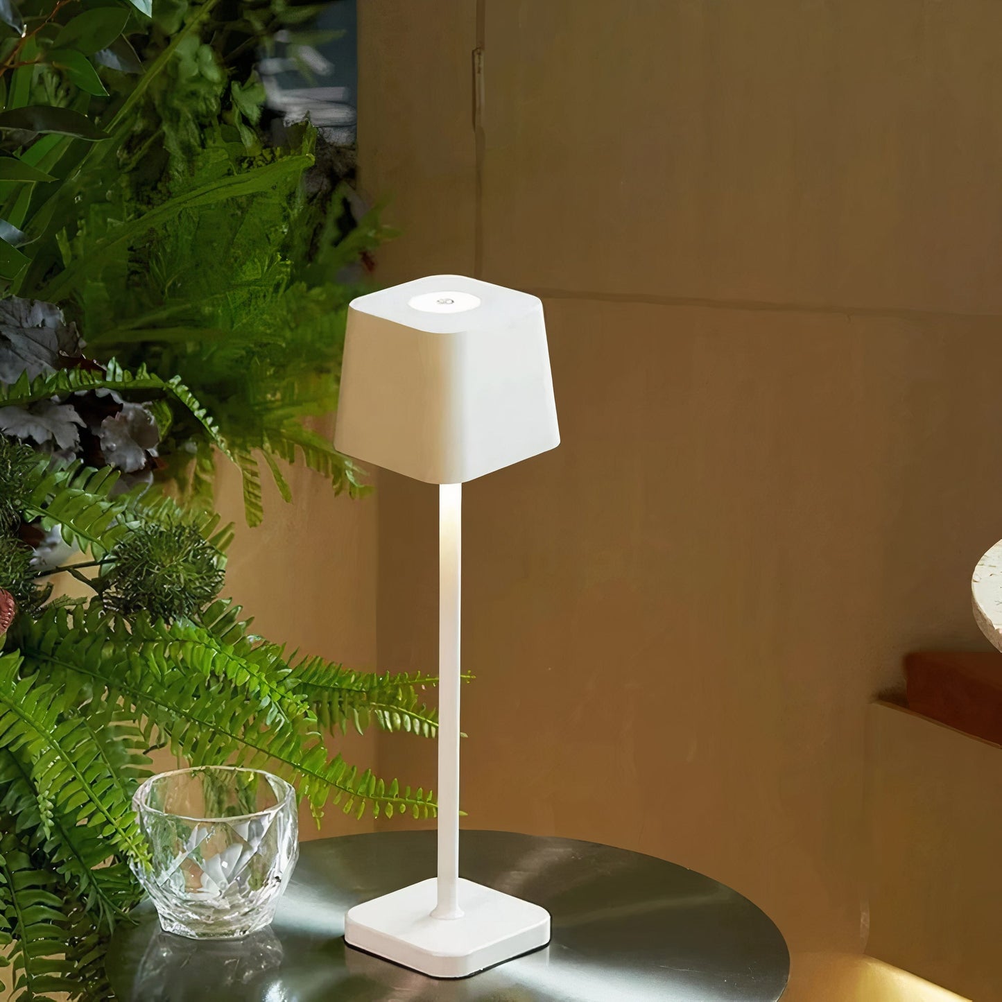 GlowPetal - Sleek Minimalist Table Lamp for Modern Home Decor