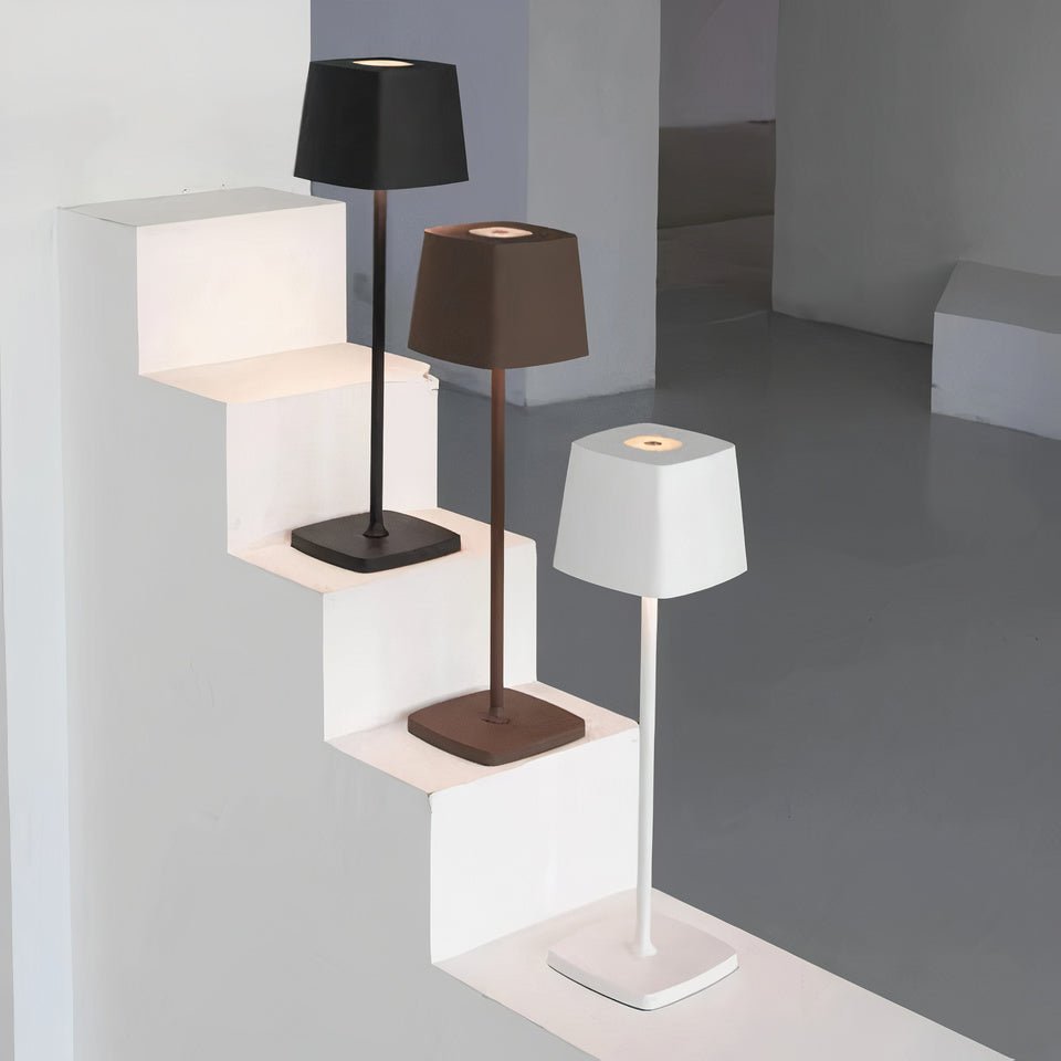 GlowPetal - Sleek Minimalist Table Lamp for Modern Home Decor