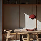 SculptLume - Modern Glazed Pendant Lamp for Elegant Ambiance