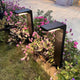AmberAura - Stylish Outdoor Solar Lamp for Cozy Evenings