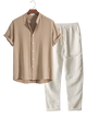 Adler - Stylish Men's Shirt and Trouser Set for Effortless Comfort