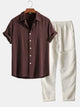 Adler - Stylish Men's Shirt and Trouser Set for Effortless Comfort