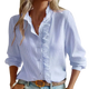 Frances - Long-Sleeved Ruffle Blouse for Elegant and Comfortable Style