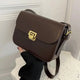 Roberta - Elegant Square Leather Shoulder Bag with Adjustable Strap