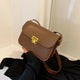 Roberta - Elegant Square Leather Shoulder Bag with Adjustable Strap