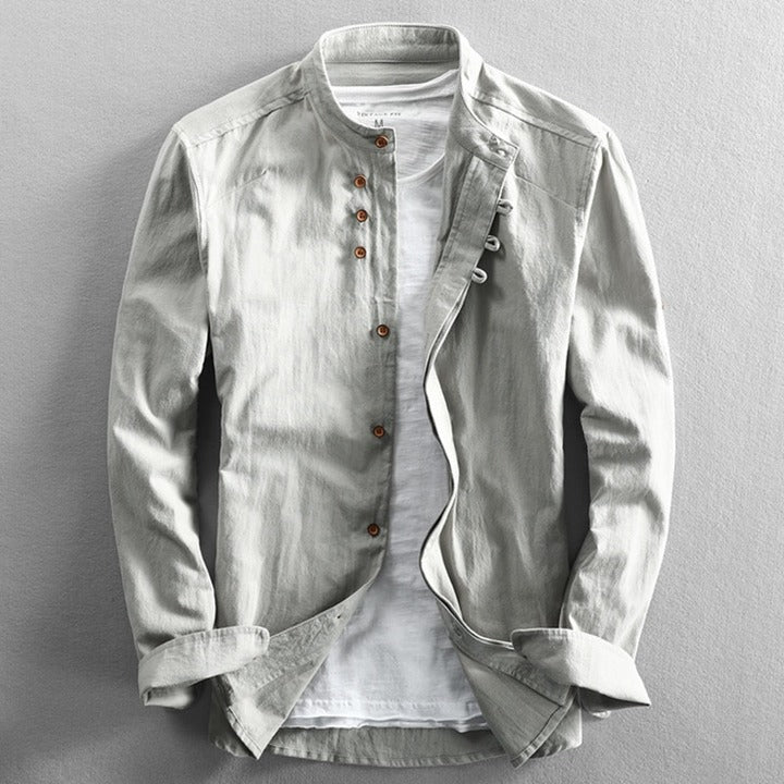 Philip - Casual Long Sleeve Shirt for Versatile Style