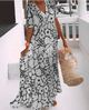 Nicole - Casual Printed Maxi Dress with Flowing Fit