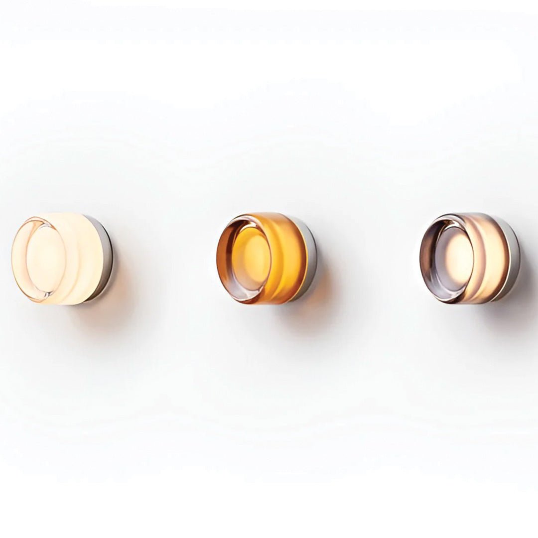 GleamCore - Modern Circular Acrylic Wall Light for Stylish Atmosphere