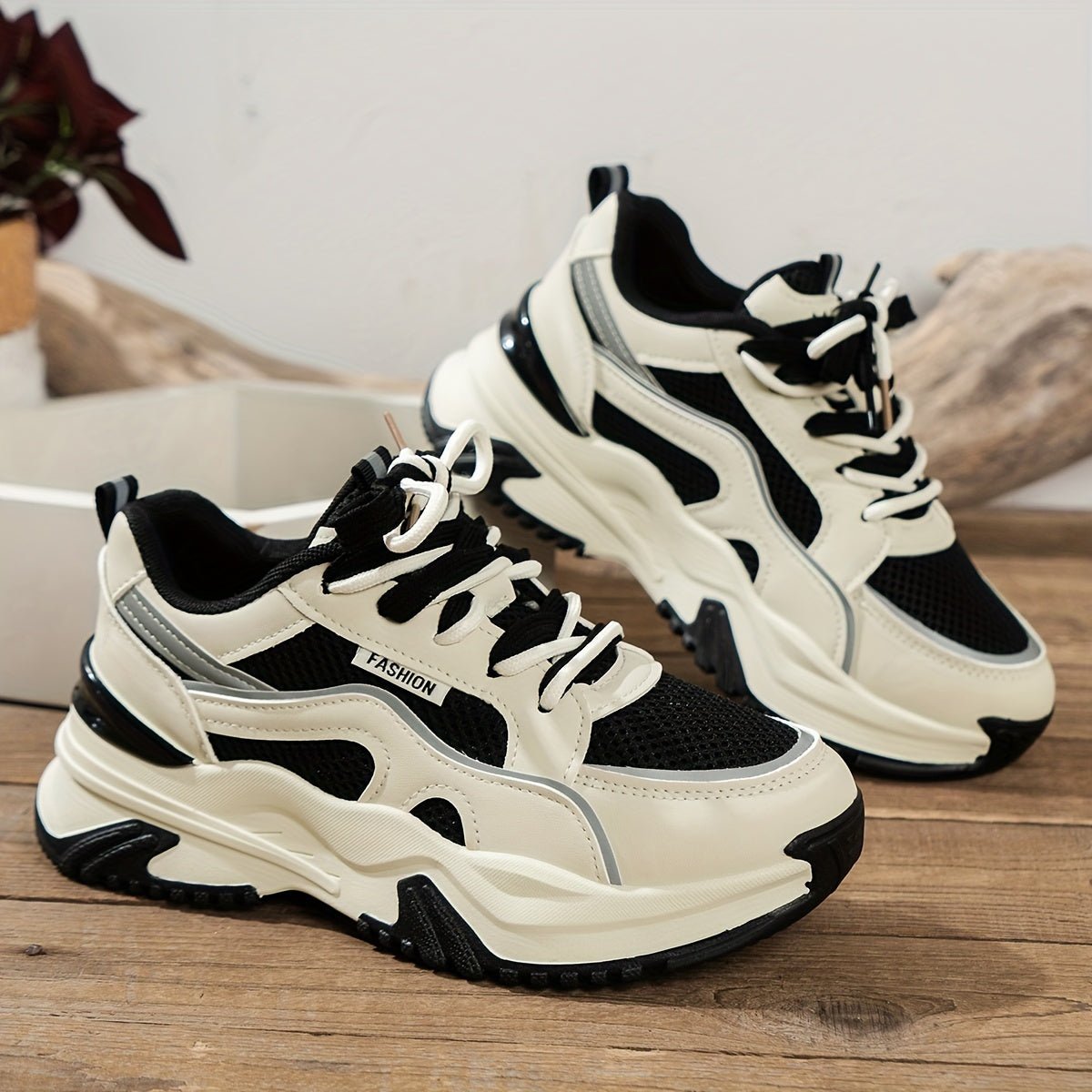 Zyana - Stylish High-Sole Sneakers for Comfortable Casual Wear