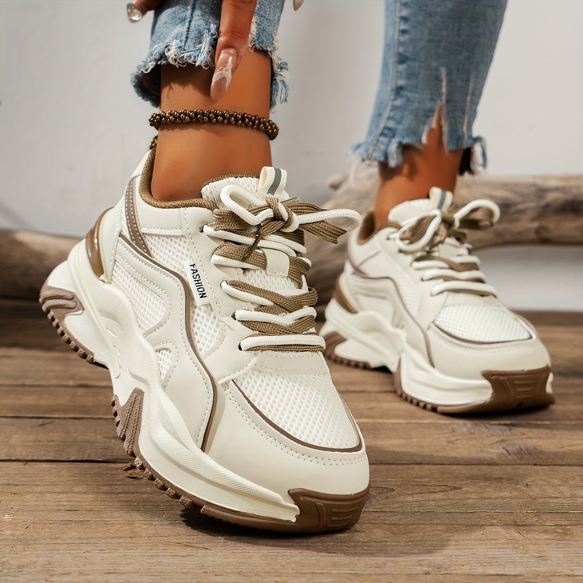 Zyana - Stylish High-Sole Sneakers for Comfortable Casual Wear