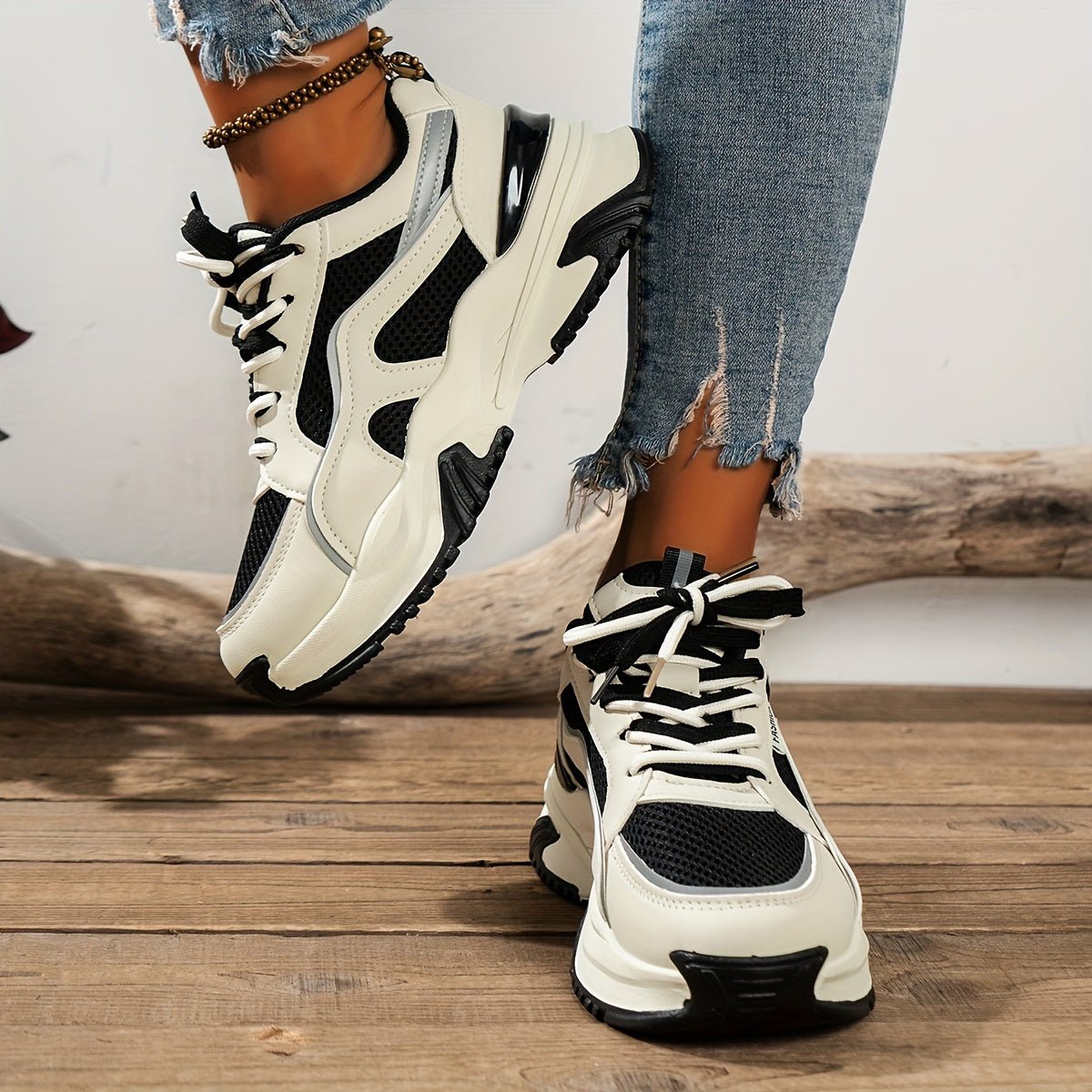 Zyana - Stylish High-Sole Sneakers for Comfortable Casual Wear
