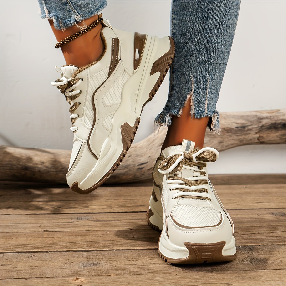 Zyana - Stylish High-Sole Sneakers for Comfortable Casual Wear