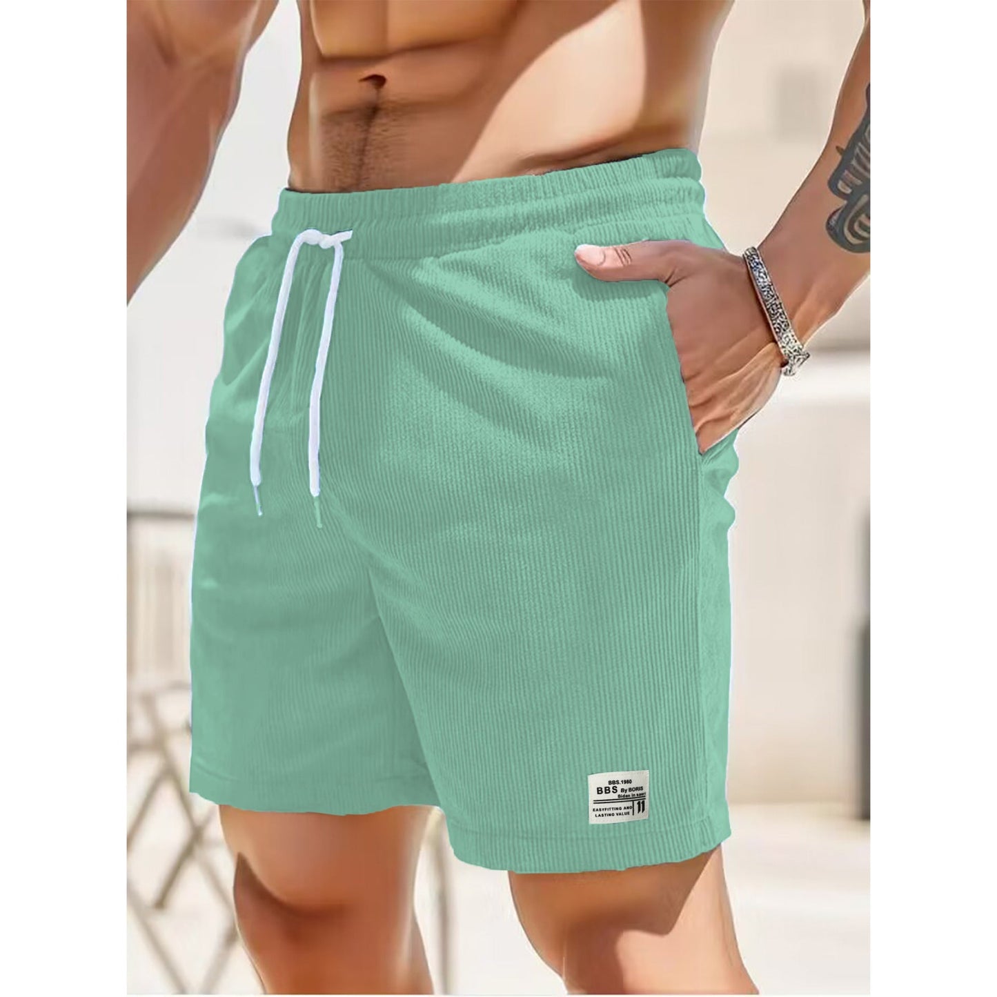 Bernard - Stylish Men's Leisure Shorts with Ample Pocket Space