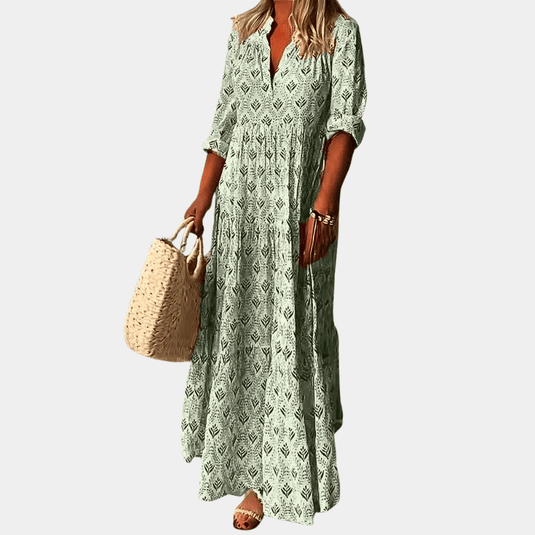 Oakley - Lightweight Boho Maxi Dress for Women in Modern Style