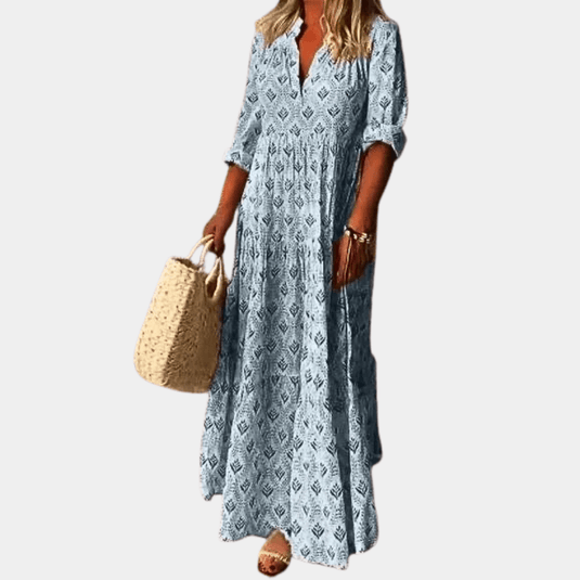 Oakley - Lightweight Boho Maxi Dress for Women in Modern Style