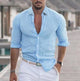 Willie - Stylish Summer Linen Shirt for Warm Days