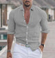 Willie - Stylish Summer Linen Shirt for Warm Days