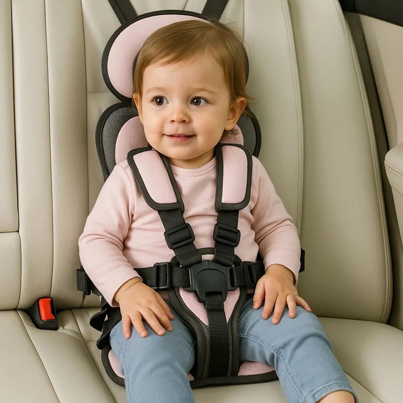 Brighta - Lightweight Foldable Child Car Safety Travel Booster Seat