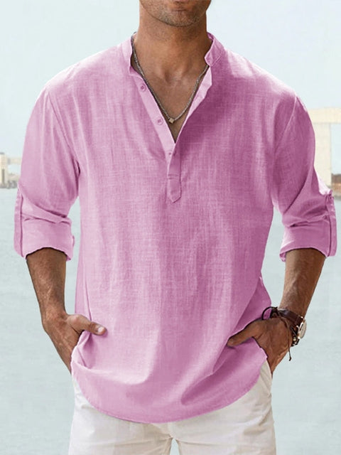 Joe - Comfortable Linen T-shirt for Effortless Style