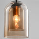 Vetro – Mid-Century Double Glass Pendant Light