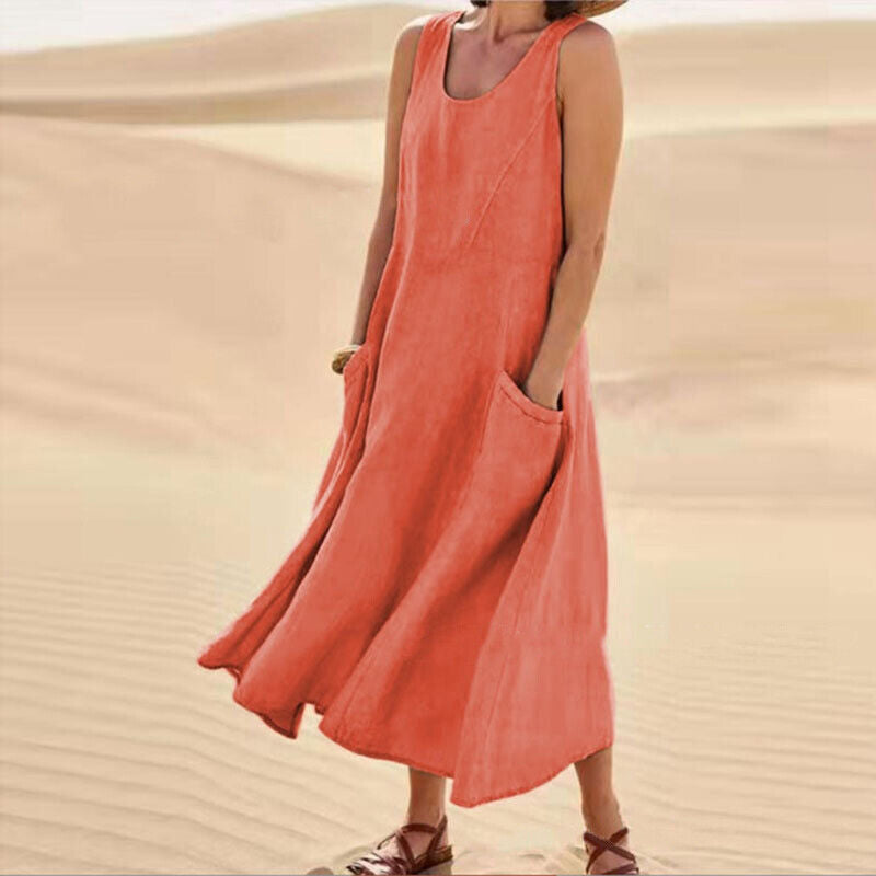 Briseis - Stylish Long Summer Dresses for Effortless Elegance