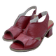 Rae - Stylish Women's Leather Sandals with Comfortable Block Heels
