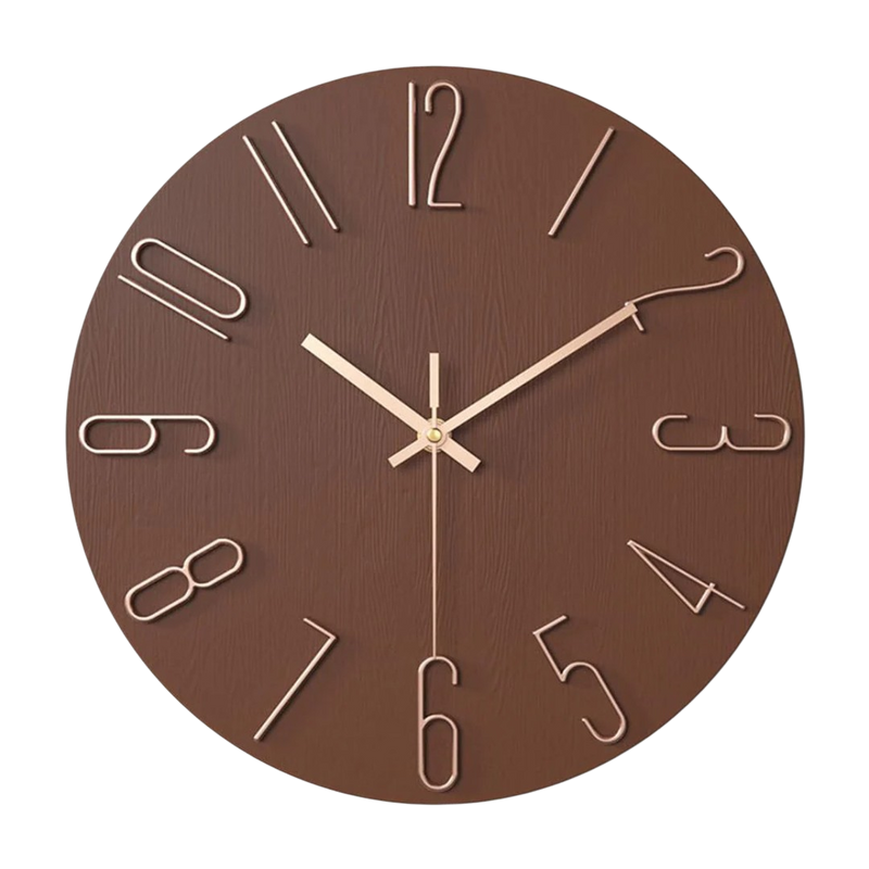 Faucetra - Modern Wall Clock For Living Room Minimalist Design
