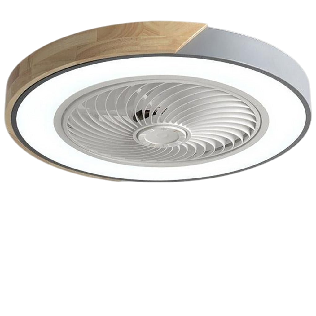 Bloomora - Bladeless Ceiling Fan With LED Light And Remote