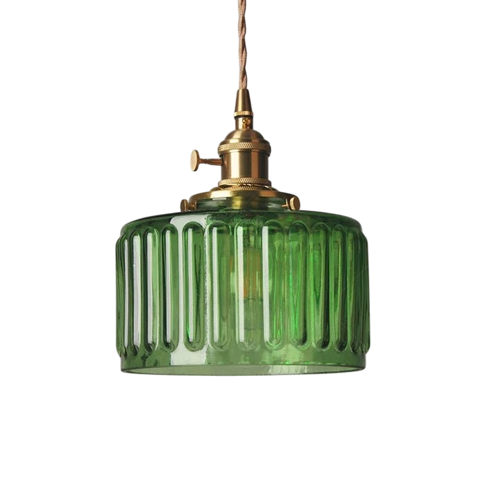 Florora - Elegant Vintage Glass Pendant Lamp Adjustable