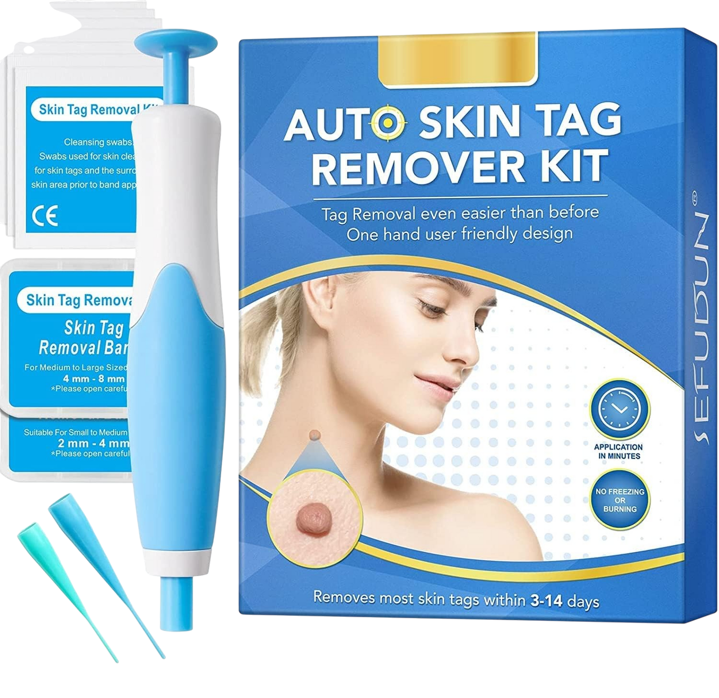 Terrora - Dermoclear Skin Tag Remover Painless At Home Kit For Adults