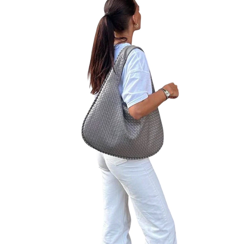 Kaitlynn - Textured Tote Bag For Everyday City Style