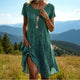 Else - Elegant Women's Summer Dress with Floral Patterns