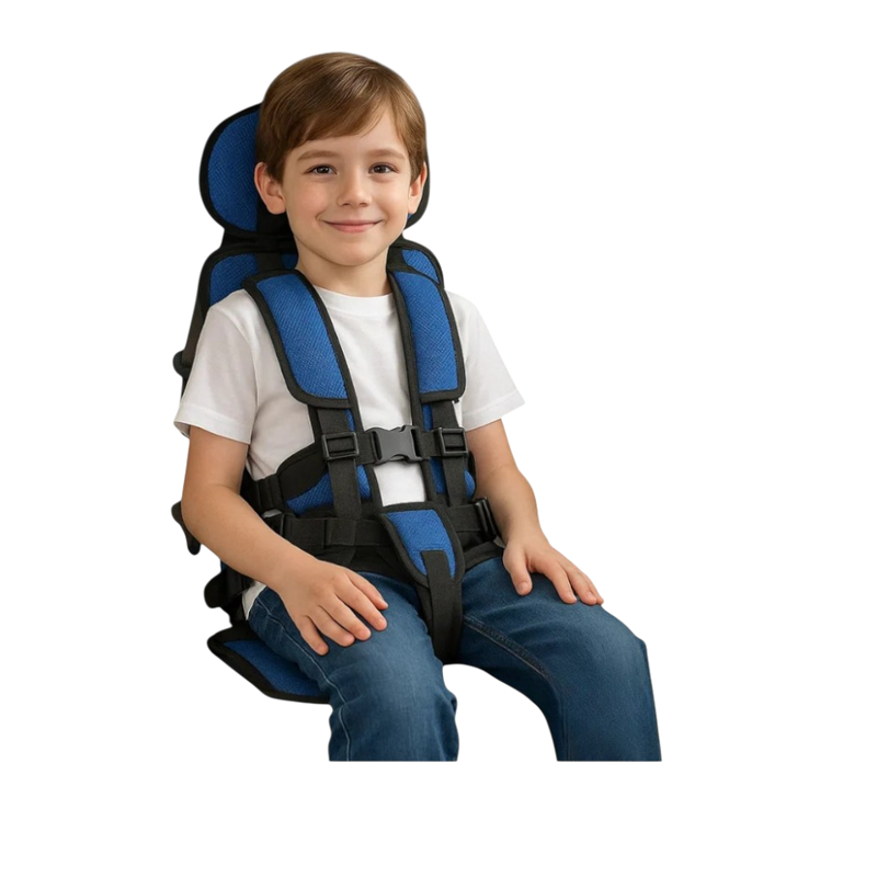 Brighta - Lightweight Foldable Child Car Safety Travel Booster Seat