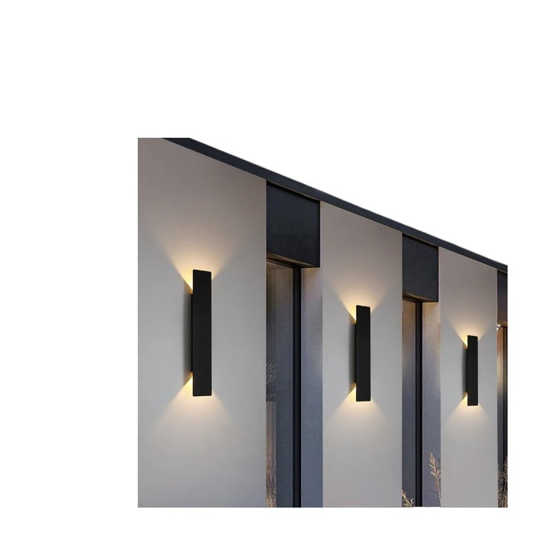 Homedra - RainLight Stylish Weatherproof Aluminum Outdoor Wall Light