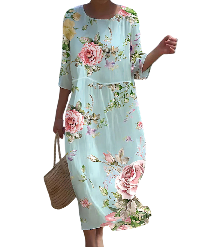 Mara - Elegant Floral Dress for Stylish Occasions