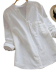 Danica - Linen Cotton Relaxed Chemise For Women Casual