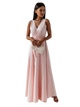 Elisabeth - Womens V Neck Maxi Dress With Flattering Fit