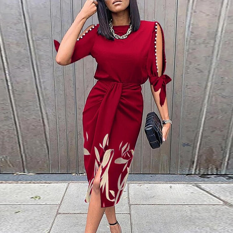 Darcy - Elegant Women's Fashion Dress with Floral Print and Flattering Silhouette