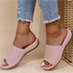 Olive - Women's Summer Sliders - Breathable and Orthopaedic